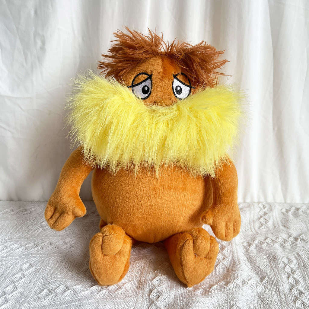 ดร. ตุ๊กตา Seuss The Lorax,ของขวัญวันเกิดของเล่นตุ๊กตานุ่ม Loraxสําหรับแฟนๆเด็กชายและเด็กหญิง