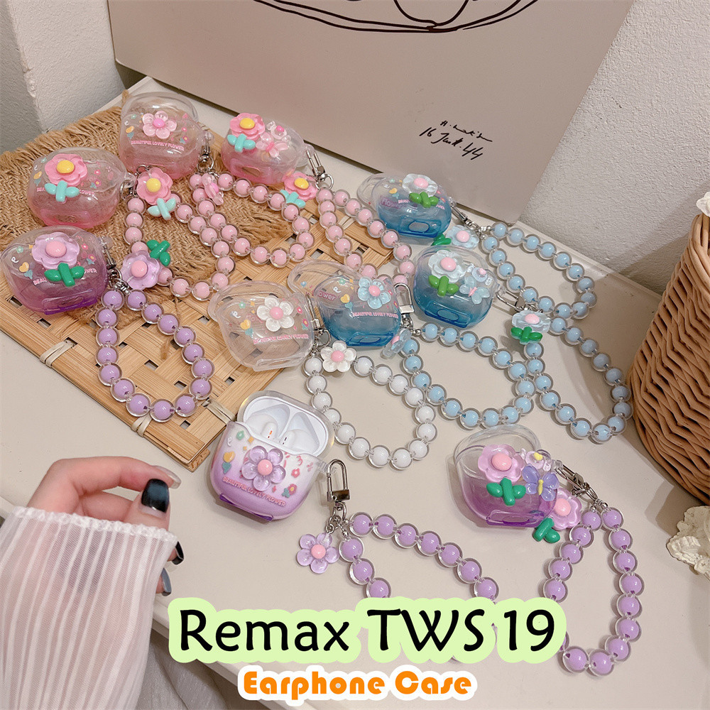 imamura สําหรับ Remax TWS 19 กรณี Niche การ์ตูน DIY ซิลิโคนอ่อนนุ่มหูฟังกรณีปลอกฝาครอบ