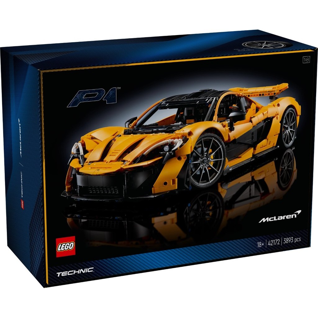 LEGO 42172 Technic McLaren P1 Building Kit (3893 ชิ้น)