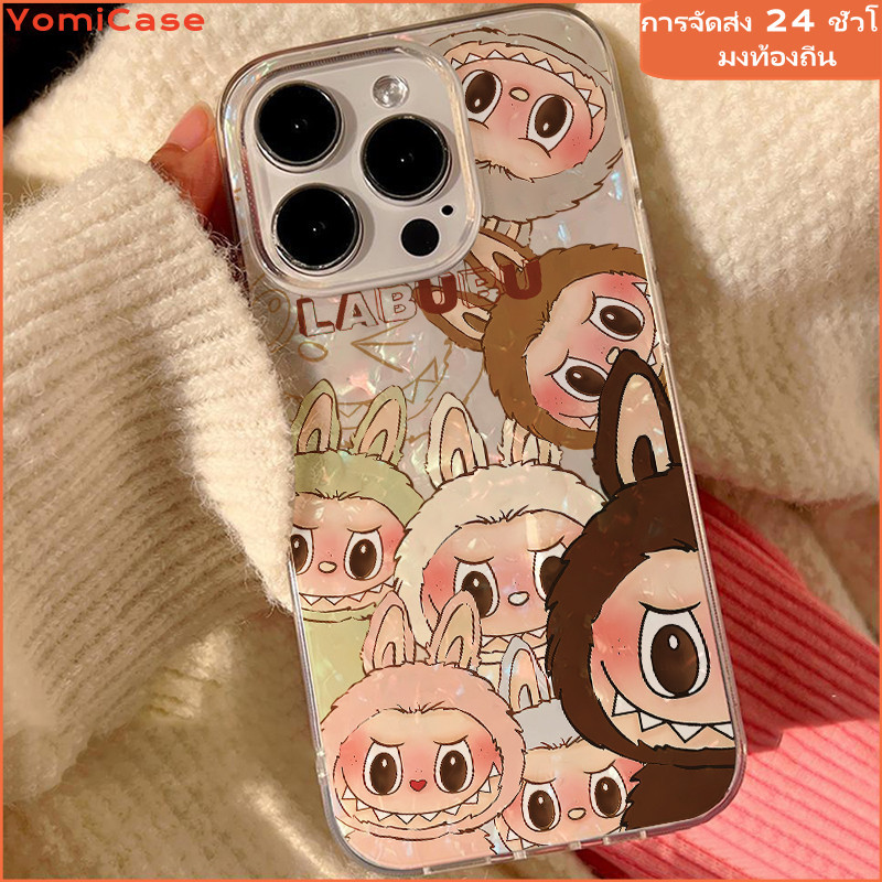 เคส labb Popmart เคสไอโฟน11 12 13 14 15 Pro Max 7 8 Plus SE XS XR iPhone13 14 เคสไอโฟน เคสโทรศัพท์ C
