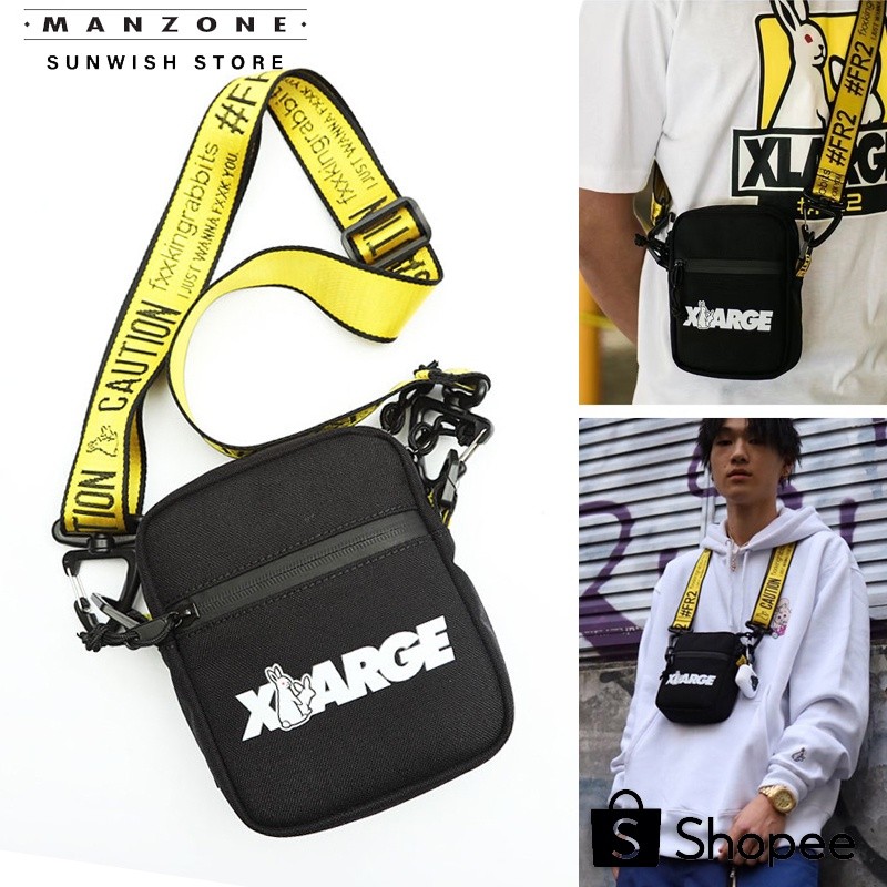 Sunwish - XARGE- No.21215 Korean Street Fashion Yellow Shoulder Strap Mens Mobile Phone Shoul