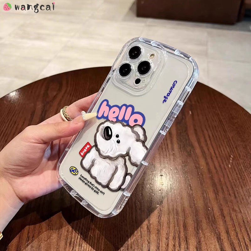 สําหรับ Vivo X100 X100s X90 X80 X70 X50 Pro Ultra X60 X30 X27 X23 เคสโทรศัพท์น่ารัก West Highland White Terrier สุนัข Puppy Label การ์ตูนโปร่งใสนุ่มปลอกกรณีปกหลัง