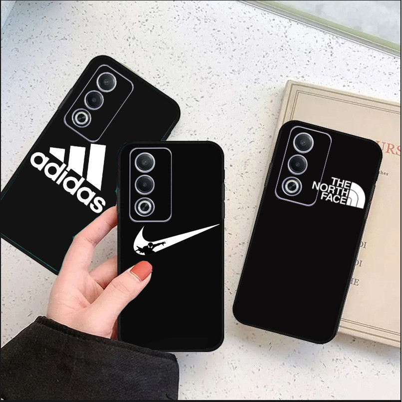 สําหรับ OPPO A3 Pro 5G ปลอก TPU ซิลิคอนนุ่มเต็มฝาครอบป้องกันแฟชั่นโลโก้รูปแบบเคสโทรศัพท์
