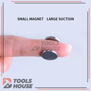 แม่เหล็กแรงสูง นีโอไดเมียม กลมแบน DIY Magnet แม็กเน็ต คุณภาพสูง แม่เหล็ก