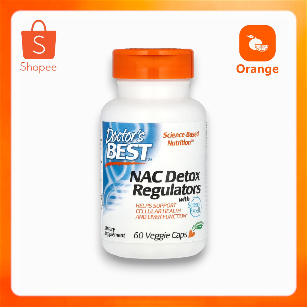 พร้อมส่ง Doctor's Best, NAC Detox Regulators