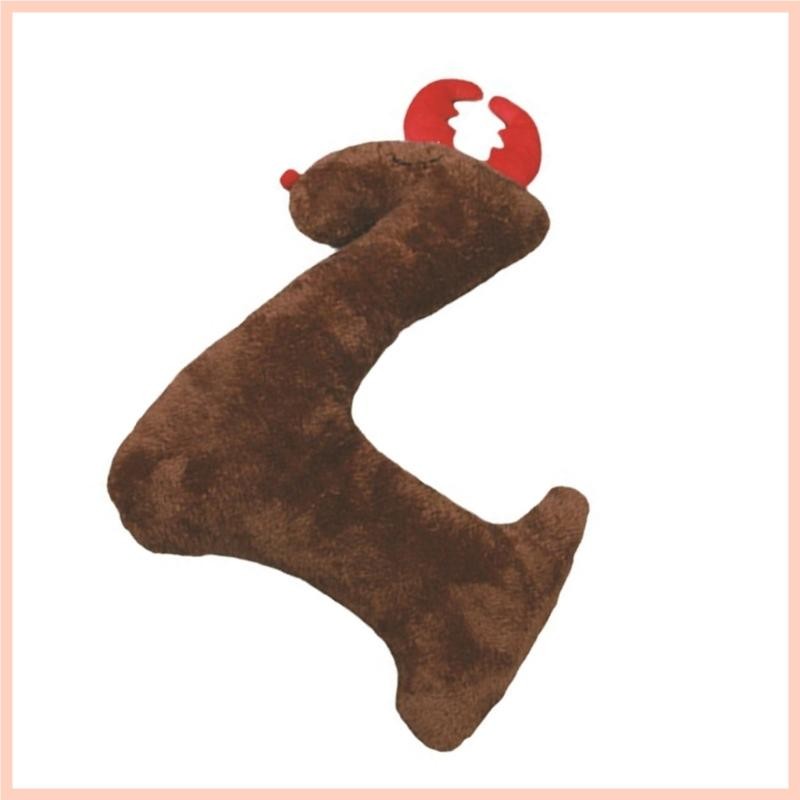 Cc เด็กการถ่ายภาพ Props คริสต์มาส Elk Psing หมอนเดือน Shower Party Supplies