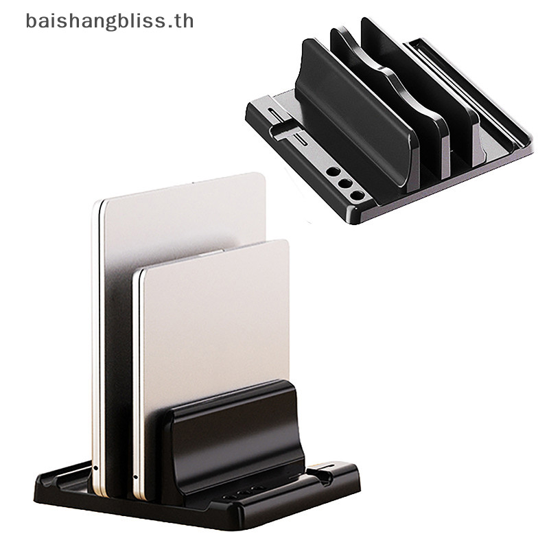 Pre พลาสติกขาตั้งแล็ปท็อปแนวตั้งผู้ถือปรับเดสก์ท็อปโน้ตบุ๊ค Dock สําหรับ iPad MacBook Mac Pro ฐานอุปกรณ์เสริม COD