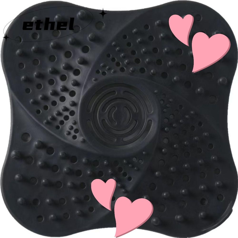Ethel1 ท่อระบายน้ํากรอง,ผมทําความสะอาดท่อระบายน้ําชั้นอ่างล้างจานกรอง,ทนทาน Anti-blocking Square Shape Waste Catcher ห้องครัวอุปกรณ์ห้องน้ํา