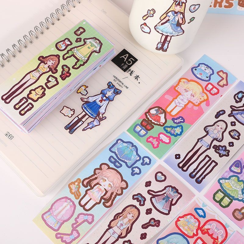 💥 ส่งสติกเกอร์เลเซอร์น่ารัก 100 ชิ้นจากประเทศไทย💥เพื่อตกแต่งสติกเกอร์ + กล่อง + แหนบ DIY แต่งตัวสติกเกอร์ - รูปที่ 6