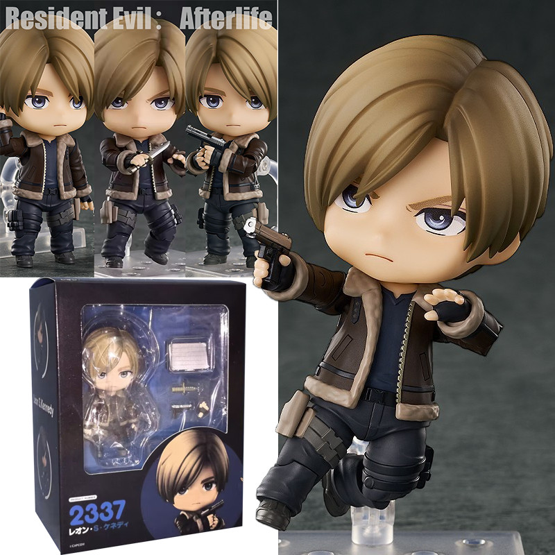 Resident Evil:Afterlife Action Figure Leon·Scott·Kennedy Action Figure Resident Evil Nendoroid Leon 2337 ตุ๊กตาคอลเลกชันของขวัญ
