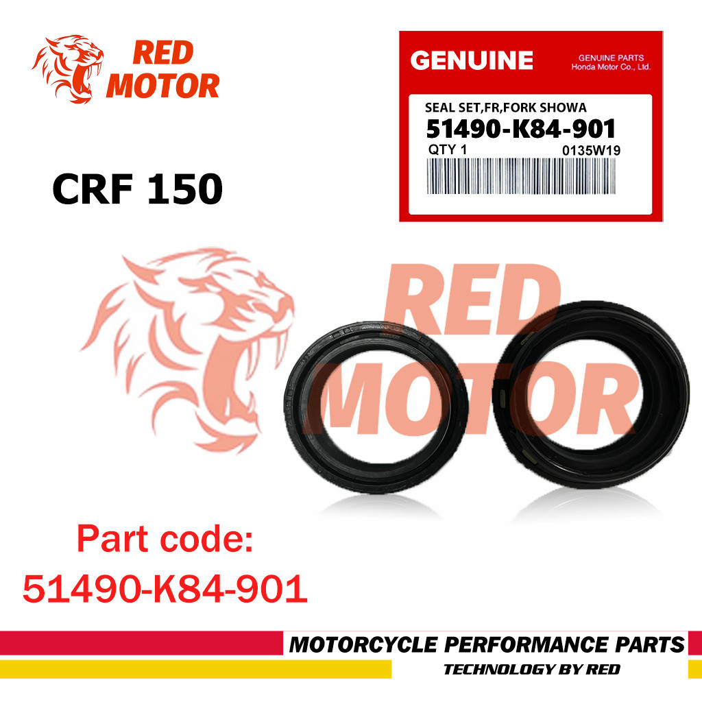 Crf 150 37x50x11 ชุดซีลส ้ อมด ้ านหน ้ า 51490-K84-901 สําหรับชิ ้ นส ่ วนรถจักรยานยนต ์