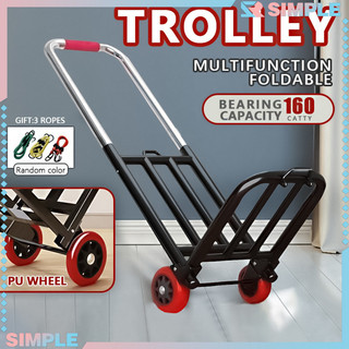 Trolley cart Multifunction Foldable Shopping Cart Push cart Folding Luggage Trolley Grocery Car
