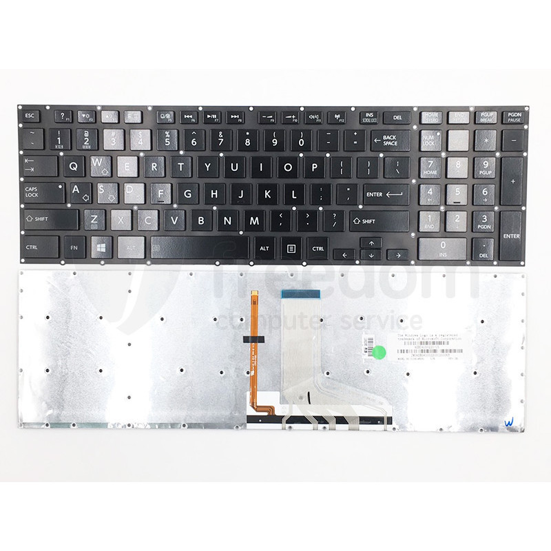 คีย์บอร์ด Toshiba P50 P50T P50-A P50T-A P55 P55T P55-A P55T-A อังกฤษ KEYBOARD