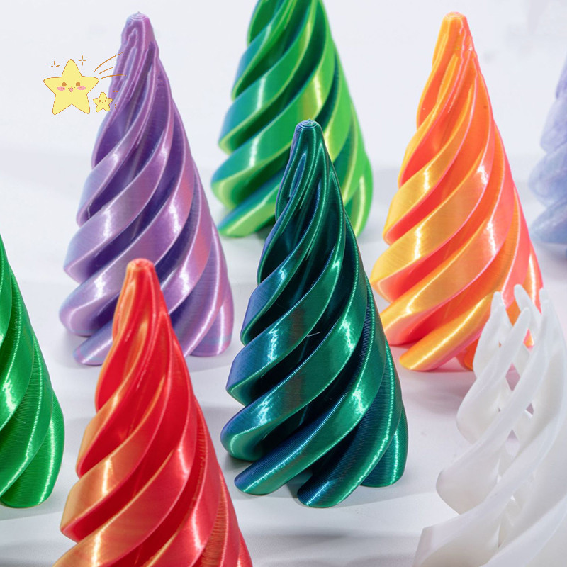 [JBTH] 3d พิมพ์เกลียวกรวยของเล่น Fidget ของเล่น Impossible Pyramid Passth Sculpture Mini Vortex ด้าย Illusion สําหรับเด็กและผู้ใหญ่ [JB]