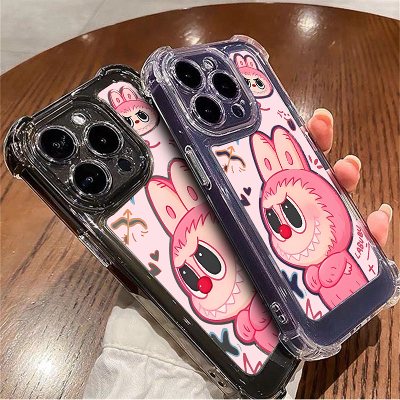หรูหรากันกระแทกกรณีเข้ากันได้สําหรับ IPhone 16 14 15 Pro Max 13 12 11 XR XS X 8 7 Plus นุ่มน่ารักปลอก Precticer