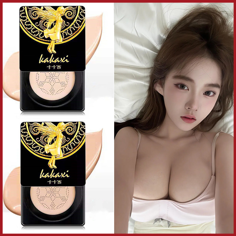 YTL kakaxi bb cream 🔥 คุชชั่น พร้อมแปรงหัวเห็ดรองพื้นชนิดน้ำคุชชั่นผสมรองพื้นกันแดดกันน้ำกันเหงื่อปกปิดดีเยี่ย บีบีครีม
