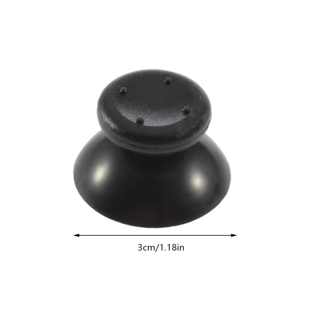 Openmall 10 ชิ้นเปลี่ยน Analog Thumbstick Thumb Stick สําหรับ xbox Series 360 One Controller ซิลิโคนสีดํา Thumbstick Grips หมวกชุด D2L1