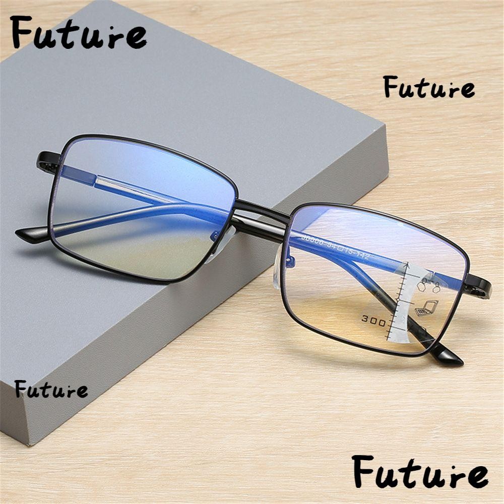 แว่นตาอ่านหนังสือ FUTURE UV Protection Vision Diopter Progressive Multifocal แว่นตาคอมพิวเตอร์