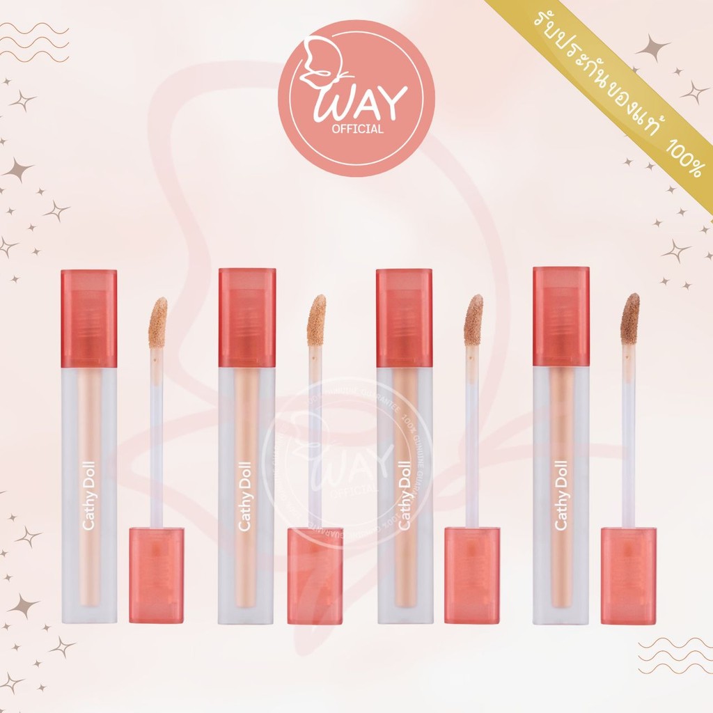Cathy Doll Cover Matte Concealer 2.4g เคที่ดอลล์ คัฟเวอร์ แมท คอนซีลเลอร์ 2.4g