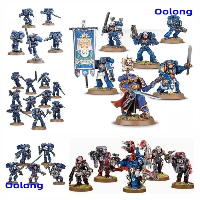 Cataphractii Terminators Unpainted เรซิ่นรุ่นทีม Series ห้าหรือมากกว่าทีมสมาชิก Miniatures รุ่นเรซิ่นตารางสงครามเกม Chessman อุปกรณ์เสริมเกมชิ้น