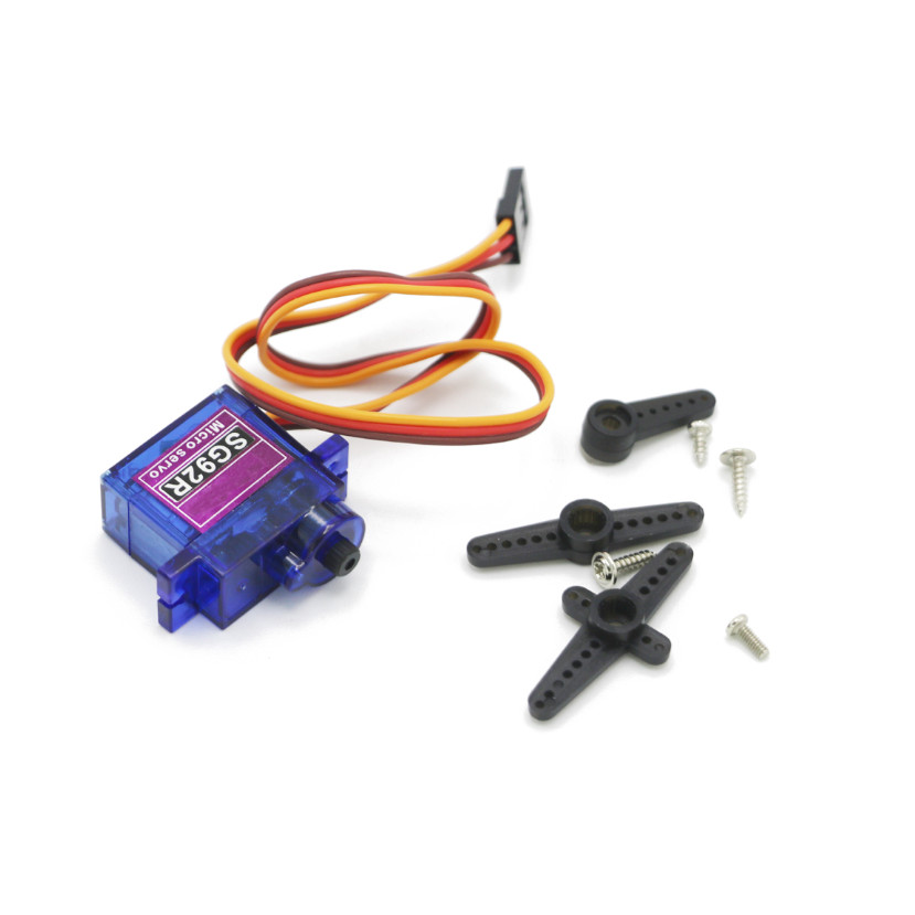 SG92R micro 9g servo ไนลอนคาร์บอนไฟเบอร์เกียร์เปลี่ยน SG90 สําหรับ RC รุ่นเฮลิคอปเตอร์ aeromodelling