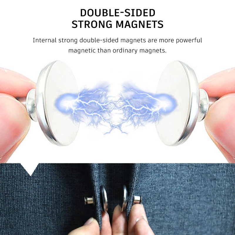 แนะนำ ผ้าม่าน ผ้าม่าน ไฟดับ ปุ่มแม่เหล็ก / เล็บฟรีหน้าต่างปิดแม่เหล็กหัวเข็มขัด / ที่ถอดออกได้ สแน็ป ตัวยึดคลิปอุปกรณ์เสริม ราคาพิเศษ มีเก็บเงินปลายทาง