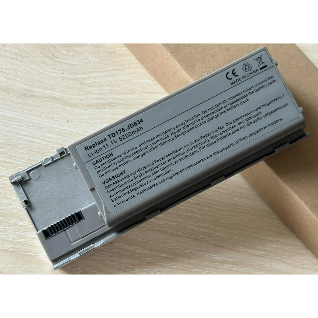 แบตเตอรี่แล็ปท็อป For Dell Latitude D620 D630 D630c Precision M2300 Latitude D630 UD088 TG226 TD175 