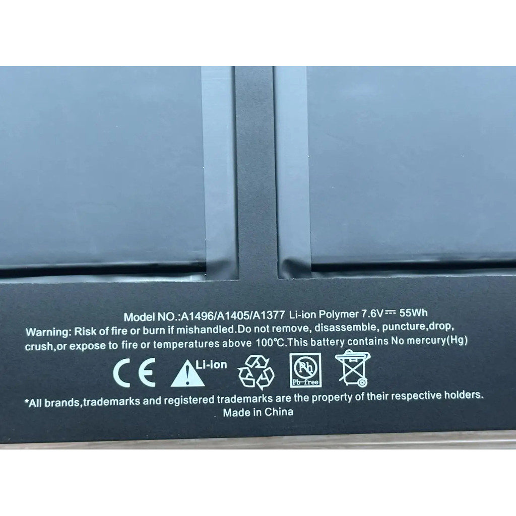 Bateria A1496 Battery for Apple Macbook Air 13" A1466 2013 2013 2014 2015 2017