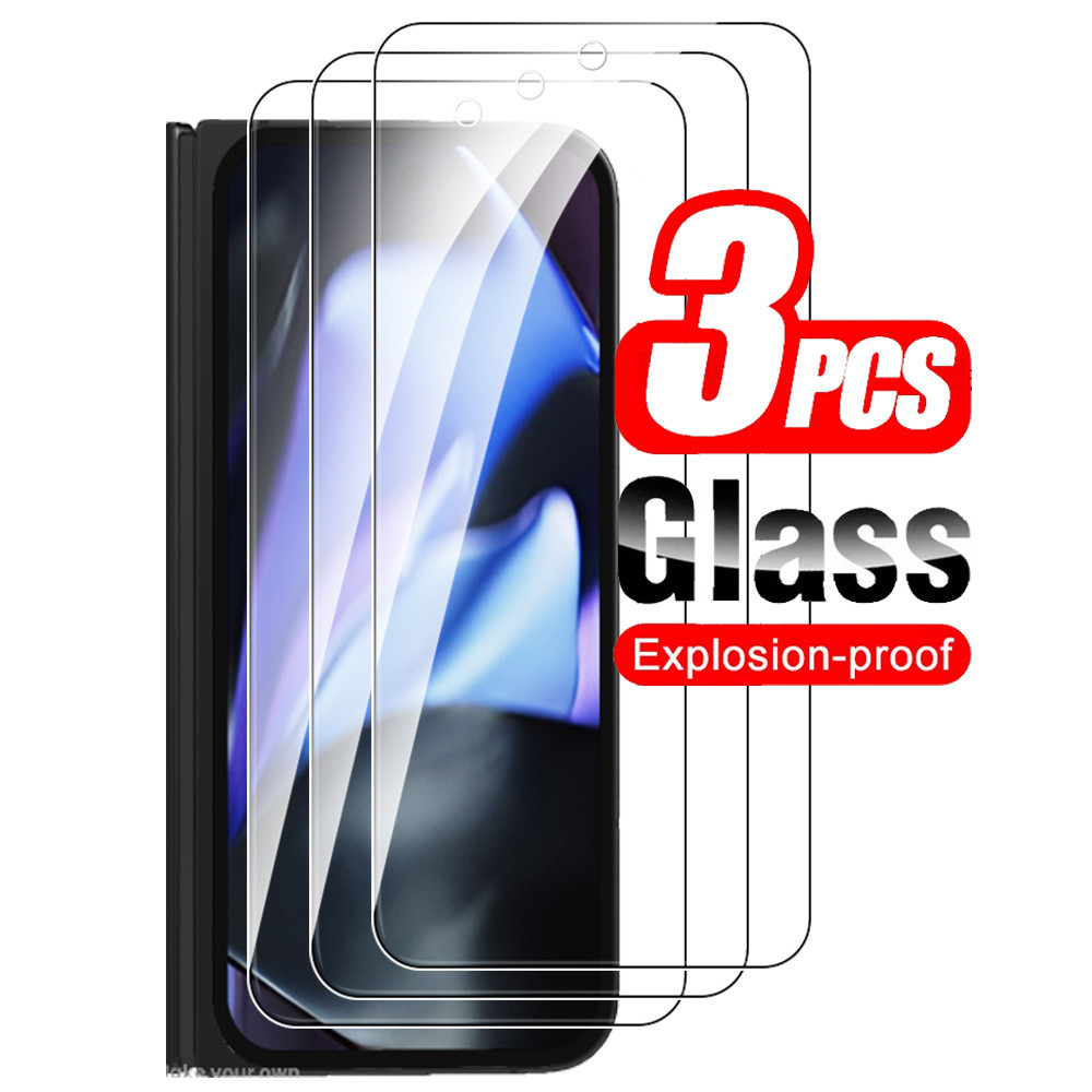 3Pcs Glass For Google Pixel 9 Pro Fold Screen Protector Protective Glass Pixel9 Pro Pixel 9Pro Fold 