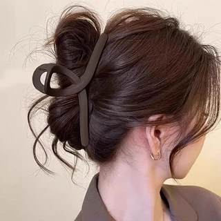 คลิปล็อกเส้นผมแบบใหญ่สำหรับฤดูใบไม้ร่วง/หนาว เหมาะสำหรับทรงผมฉลาม