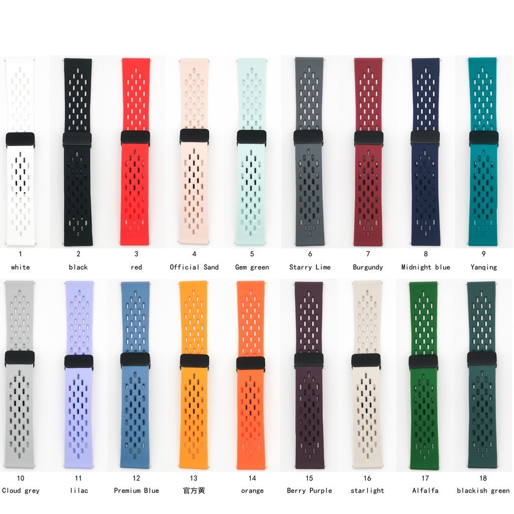 สายรัด + เชื่อมต่อพับหัวเข็มขัดแม่เหล็กหัวเข็มขัดซิลิโคนสําหรับ Huawei Watch Fit 3 /Fit 4 Pro