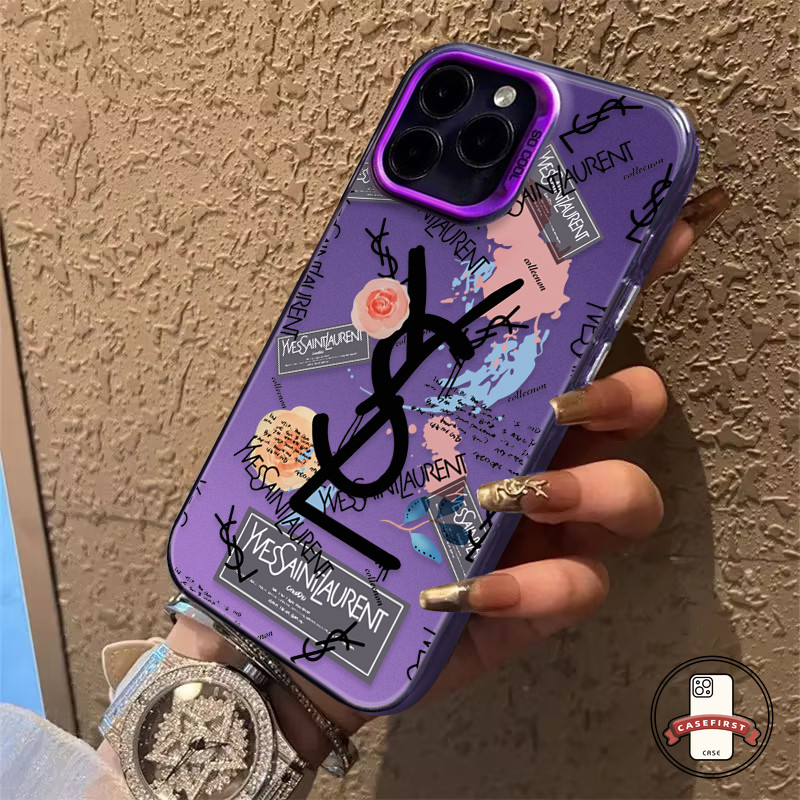 เทรนด์โลโก้สัญลักษณ์ภาษาอังกฤษดูเดิลเคสเข้ากันได้กับ IPhone7Plus 15 11 13 14 12 Pro Max 15 14 8 7 Plus XR X XS Max SE ราคา ถูกที่สุด ดีลบีเคเค แกลเลอรีภาพที่ 3