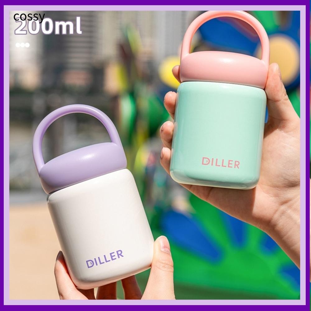 คอสซี่ ถ้วยเก็บความร้อน, ถ้วยน้ําสแตนเลส 316 สีตัดกัน,|ถ้วยพกพาขนาดเล็กสี
