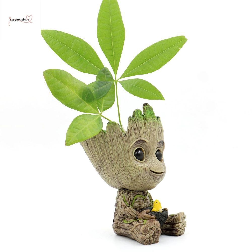 Babyboutique Groot Action Figure Avengers สําหรับของขวัญ 6 ซม.นั่ง Marvel Mini Groot อะนิเมะ Action 