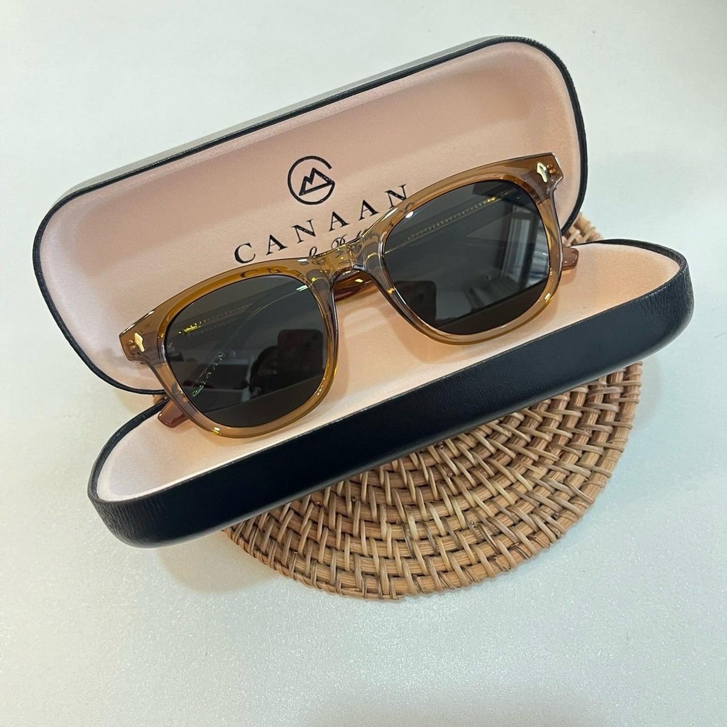 CANAAN Sunglasses แว่นกันแดดสไตล์วินเทจ S5443 ป้องกะนแสงแดด ถนอมสายตา ใส่ได้ทุกโอกาส - รูปที่ 3