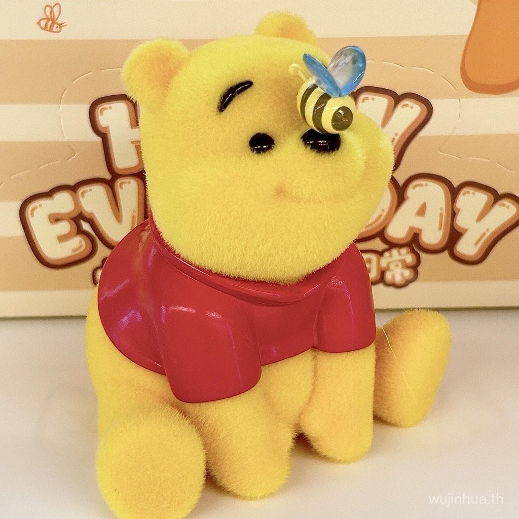ใหม่ของแท้ toptoy Winnie The Pooh's Happy Daily Series Blind Box Trendy Play Handle Gift