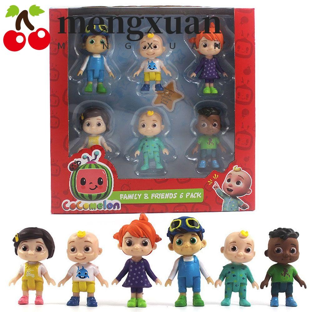 Mengxuan โมเดลฟิกเกอร์ อนิเมะ Cocomelon Jj Boy ของเล่น ของสะสม สําหรับเด็ก
