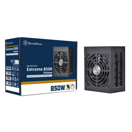 PSU SILVERSTONE EXTREME 850R PLATINUM 850W SFX : SST-EX850R-PM POWER SUPPLY (อุปกรณ์จ่ายไฟ) SFX
