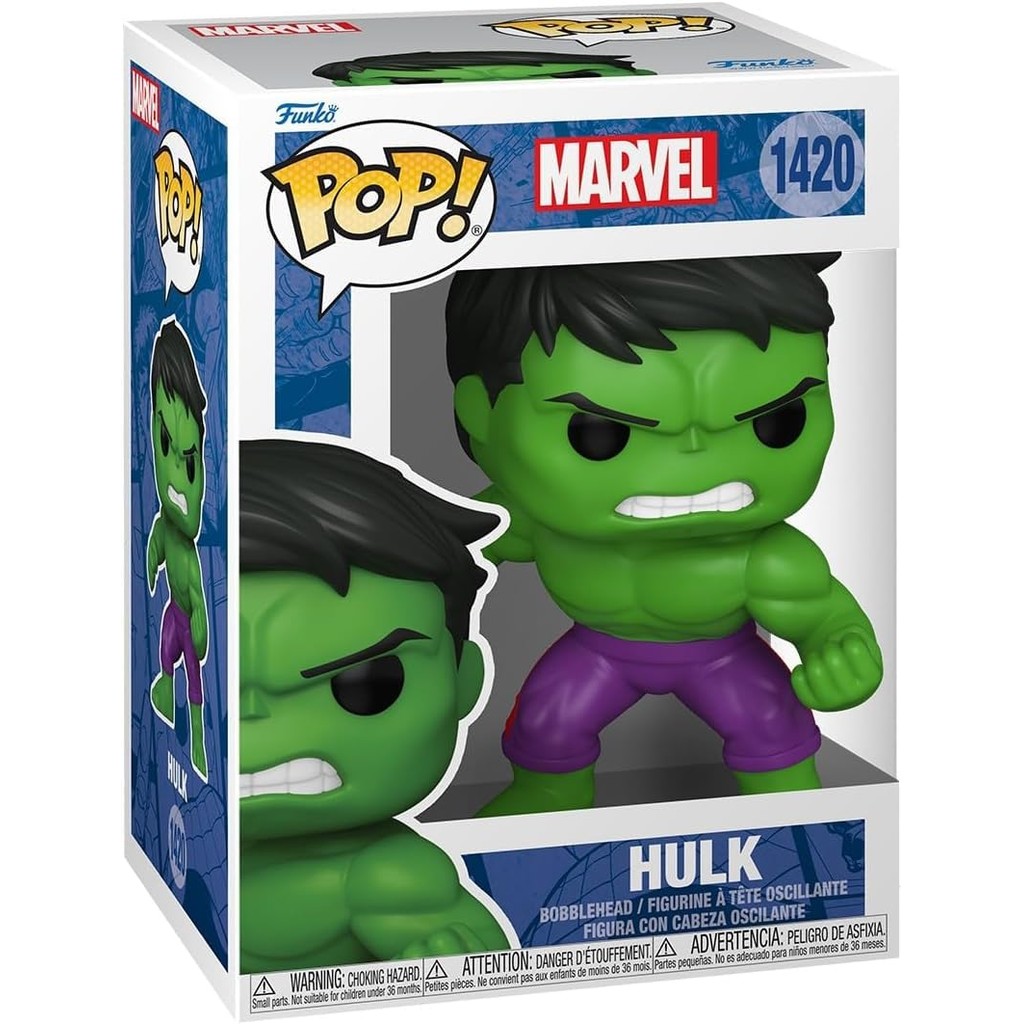 Marvel Hulk Funko POP! Marvel คลาสสิกใหม่ HULK Funko