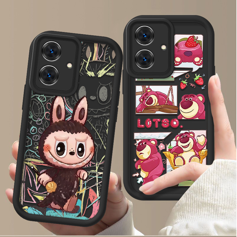 สําหรับrealmeหมายเหตุ60ปลอกซิลิโคนอ่อนนุ่มtpuกันกระแทกรูปแบบการ์ตูนrealme Note60 RMX3933โทรศัพท์มือถือกรณีเกราะป้องกันปกหลังSoftCase