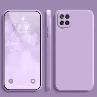 เคส Samsung A12 M12 สีทึบ Samsung M12 A12 Simple สีธรรมดาซิลิโคนป้องกันการตกกระแทก YT