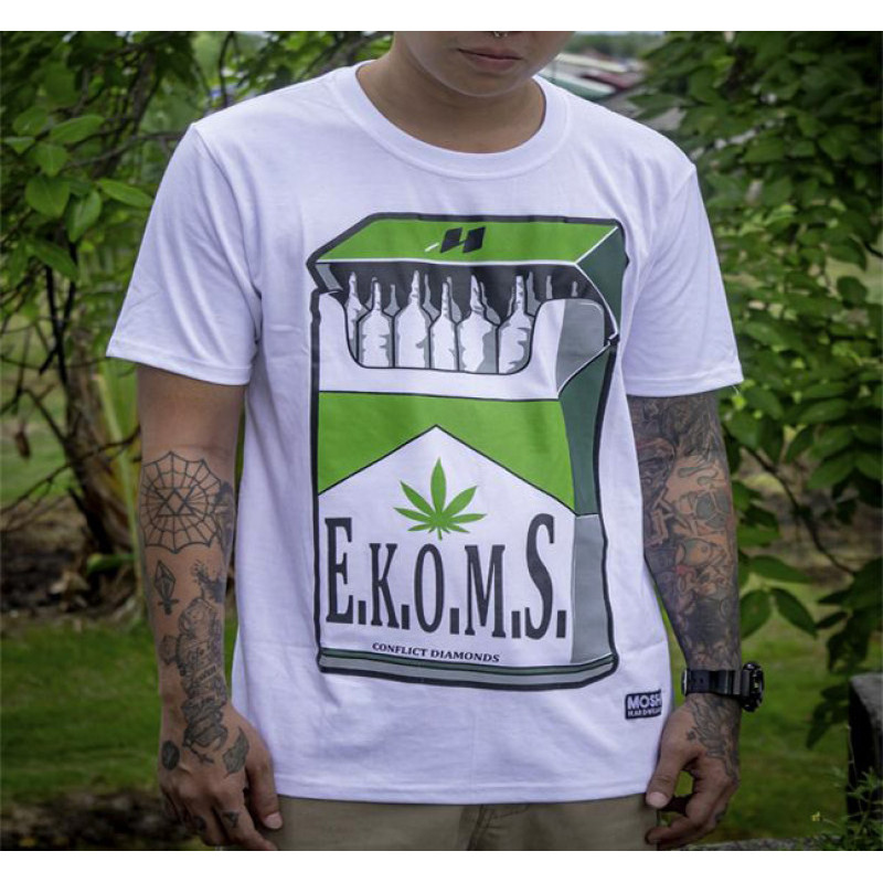 Mbox - MOSH HARDWEAR - EKOMS - TSHIRT/WHITE