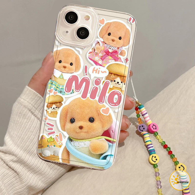 เคสนิ่มใสลายหมาไมโลสุดน่ารัก เข้ากันได้กับ Samsung A06 A05s A55 A15 A05 A12 A14 A54 A34 A24 A23 A52 M12 A50 A03s A53
