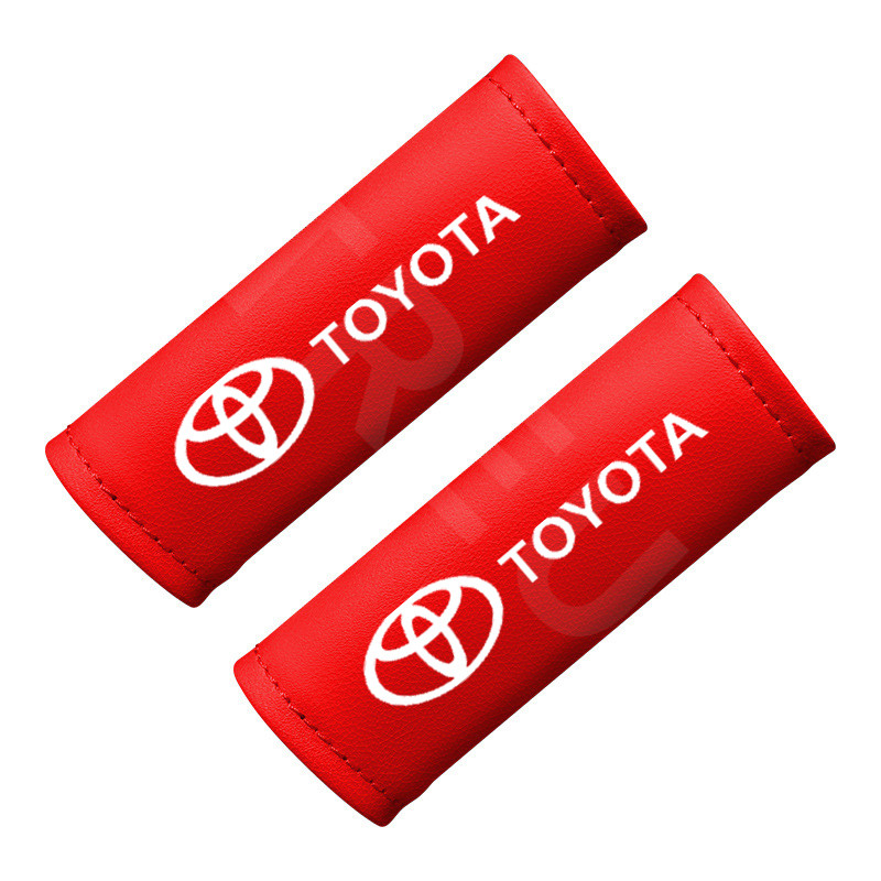 Toyota ถุงมือดึงหลังคารถยนต์ มือจับฝาครอบป้องกัน เครื่องหนัง ประตูรถมือจับ อุปกรณ์ป้องกันภายใน GR TRD Prius Fortuner Corolla Cross CHR Camry Wish Vios Veloz Estima Sienta Yaris Ativ Altis Hilux Revo bZ4X Hiace - รูปที่ 3