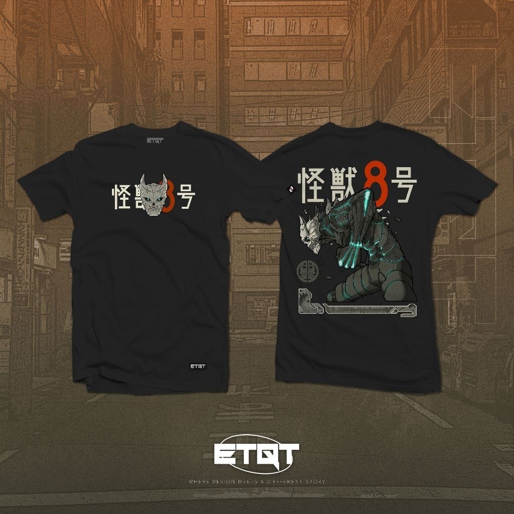 ✨ 💗พร้อมส่ง💘S-5XL Anime Shirt - Unisex - Etiquetta Co. - Kaiju No. 8 - Kafka Hibino v2 ✨