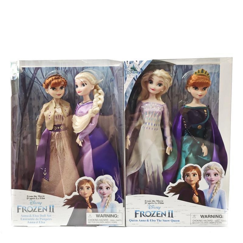 Disney Doll Frozen II Princess Elsa & Anna ชุดชุดของขวัญของเล่นสําหรับเด็กผู้หญิง RM074 ราคา ถูกที่สุด ดีลบีเคเค
