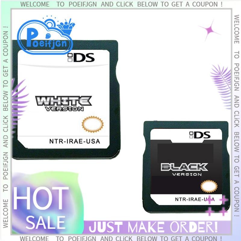 การ์ดเกมสําหรับ Pokemon DS 3DS NDS คอนโซลวิดีโอเกมตลับเกม