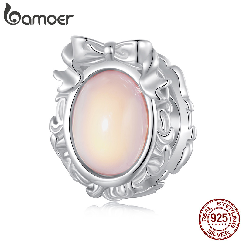 Bamoer 925 Sterling Sliver Charm Butterfly Pendant Accessories Series สําหรับสร้อยข้อมือ