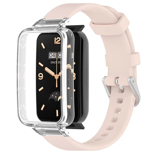 สายซิลิโคนสําหรับ Xiaomi Smart Band 9 Pro / 8 Pro สร้อยข้อมือสําหรับ Xiaomi Band 7 Pro ซิลิโคนอ่อนนุ่มกีฬาสายรัดข้อมือ