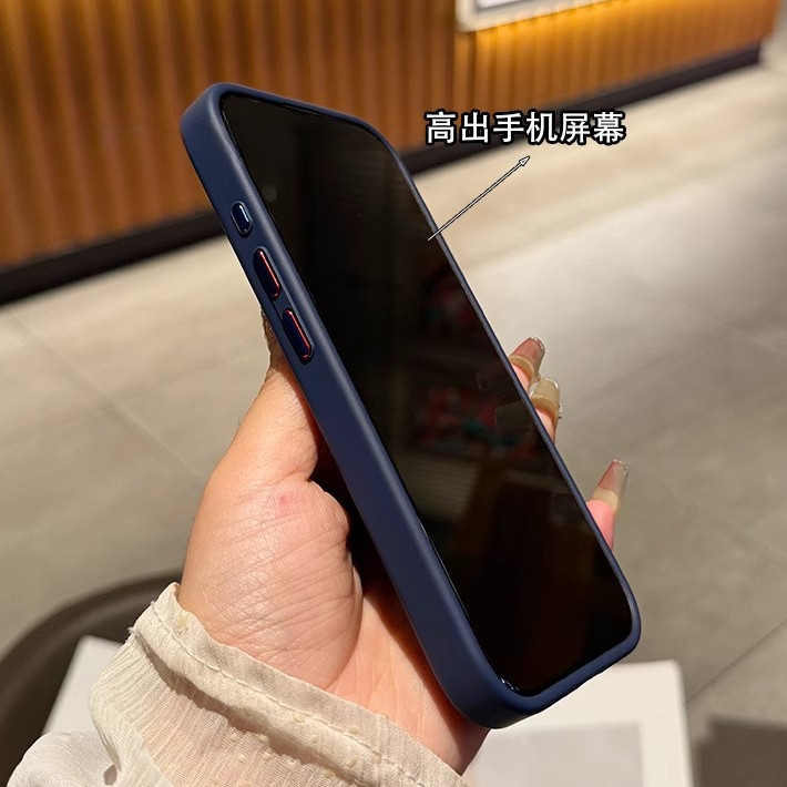 Luxury Lycra Skin feel Matte Magnetic case Desert Gold สําหรับ iPhone 16 15 14 13 12 Pro Max 14Plus 15Plus 16Plus 16 Pro ขั้นสูง Anti Shock Hard ฝาหลังป้องกัน Cove - รูปที่ 5